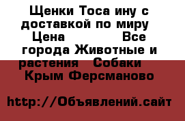 Щенки Тоса-ину с доставкой по миру › Цена ­ 68 000 - Все города Животные и растения » Собаки   . Крым,Ферсманово